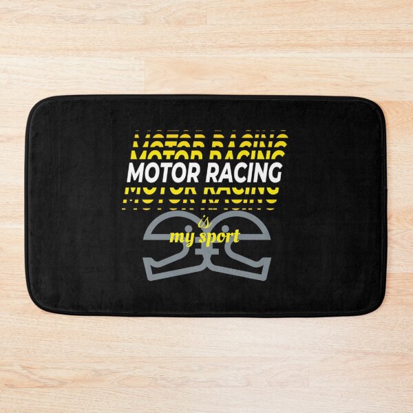 Item preview, Motor Racing Is My Sport Twin Helmet   designed and sold by IThinkSewDesign.