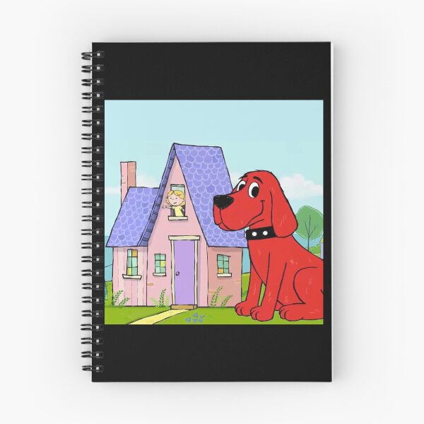 Item preview, Clifford the big red dog house Chiffon Top designed and sold by ZakerskiStudio.