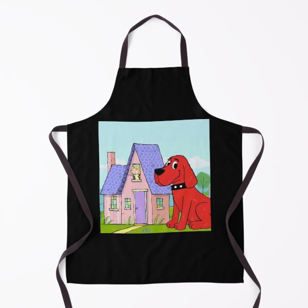 Item preview, Clifford the big red dog house Chiffon Top designed and sold by ZakerskiStudio.