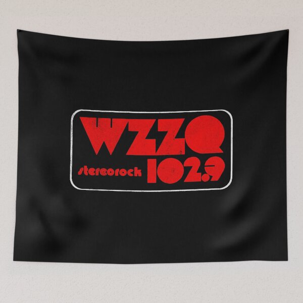 Item preview,  WZZQ Stereorock Jackson, Mississippi   Defunct 80s Radio Station Logo T-Shirt designed and sold by Aidennnn12.