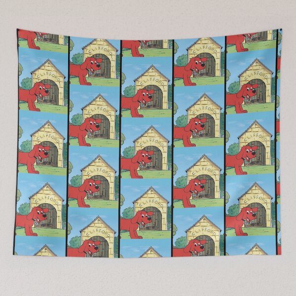 Item preview, Clifford the big red dog house Graphic  designed and sold by ZakerskiStudio.