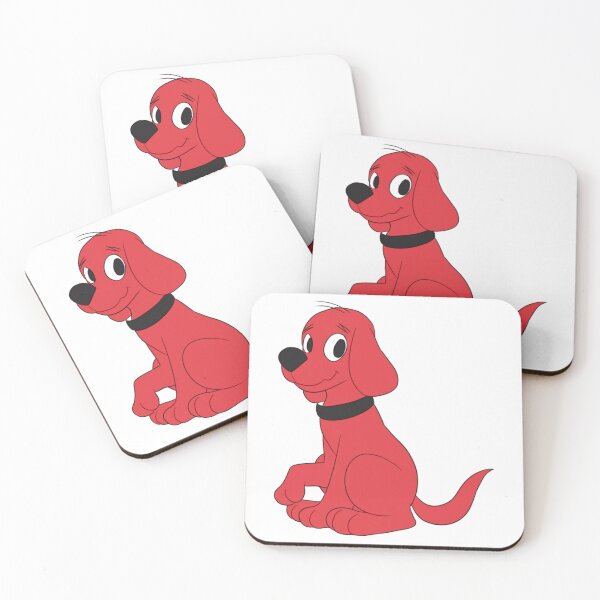 Item preview, Clifford the big red dog Sticker     designed and sold by ZakerskiStudio.
