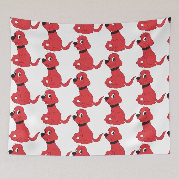 Item preview, Clifford the big red dog Sticker     designed and sold by ZakerskiStudio.