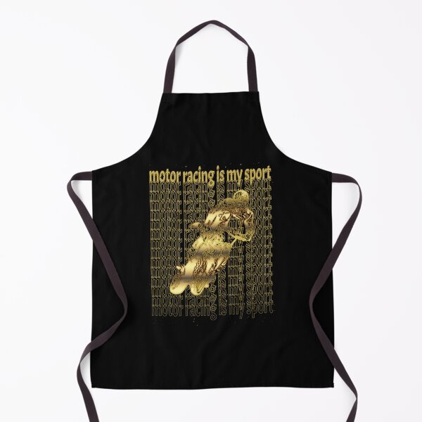 Item preview, Motor Racing Is My Sport Yellow Style designed and sold by IThinkSewDesign.