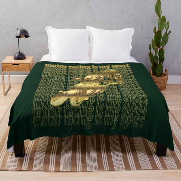 Item preview, Motor Racing Is My Sport Yellow Style designed and sold by IThinkSewDesign.