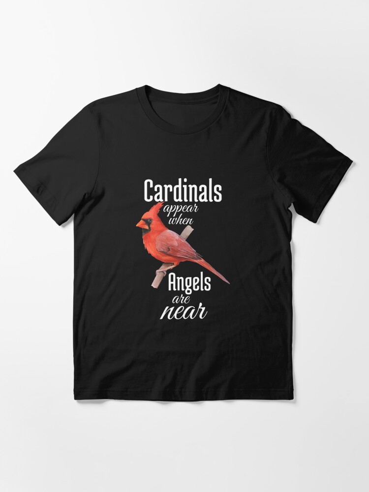 Male Cardinal Essential T-Shirt for Sale by sylvanmist