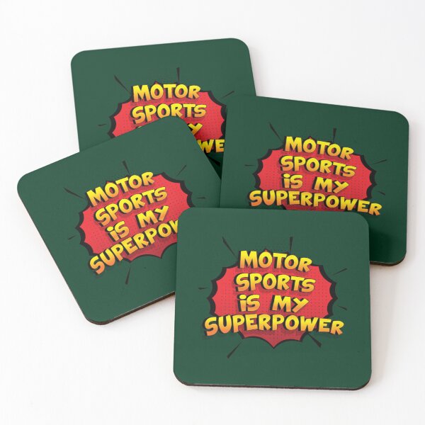 Item preview, Motor Sports is my Superpower Funny Design Motor Sports Gift   designed and sold by IThinkSewDesign.