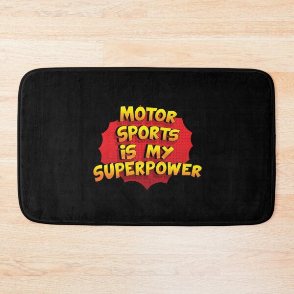 Item preview, Motor Sports is my Superpower Funny Design Motor Sports Gift   designed and sold by IThinkSewDesign.