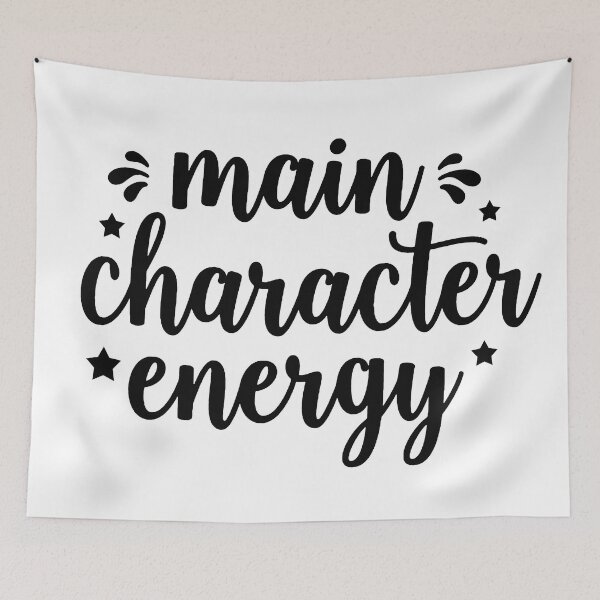 Item preview, Main Character Energy designed and sold by ValentinaHramov.