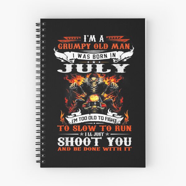 Item preview, Walk Away Im A Grumpy old man I Was born in July designed and sold by TamYork.