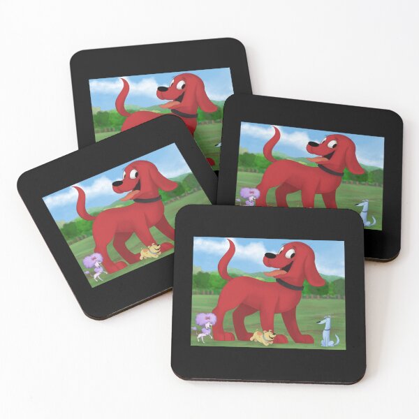 Item preview, Clifford the big red dog Sticker designed and sold by ZakerskiStudio.