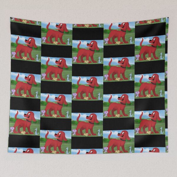 Item preview, Clifford the big red dog Sticker designed and sold by ZakerskiStudio.