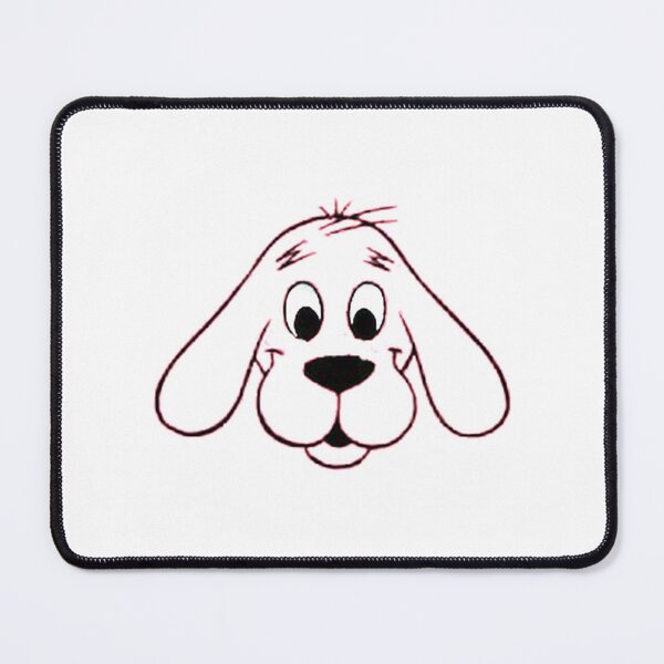 Item preview, Clifford The Red Dog characters face designed and sold by ZakerskiStudio.