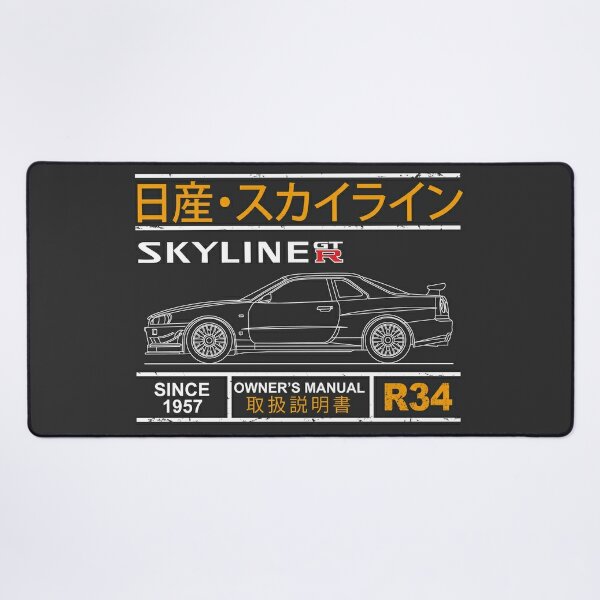 Nissan Skyline R34 Accessories for Sale | Redbubble