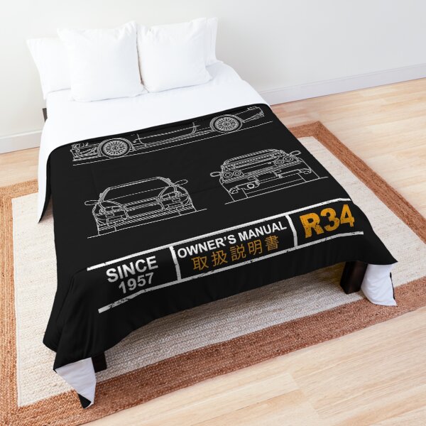 Item preview, Blueprint of the Skyline R34 designed and sold by rogue-design.