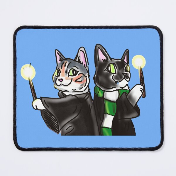 Item preview, Magic cats - Blue designed and sold by HappyPawtraits.