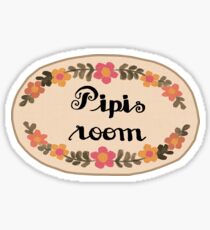 where's all the pipis? Sticker