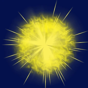 Artwork thumbnail, Exploding star by Steve plowman