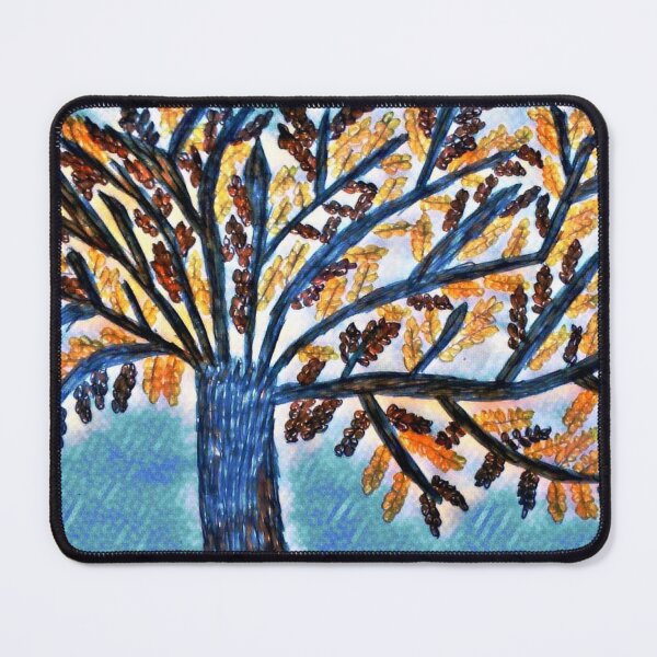 Item preview, Flowing through Winter - Tree Art designed and sold by mindmaster007.