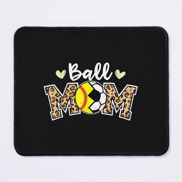 Item preview, Ball Mom Leopard Funny Soccer Softball Player Mom designed and sold by Mitzi12312.