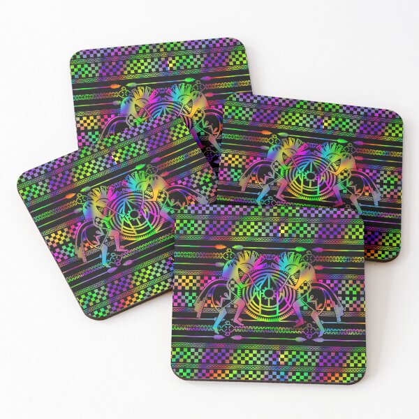 Item preview, Native American Kokopelli Musicans - Modern Sun Race 5 designed and sold by EDDArt.