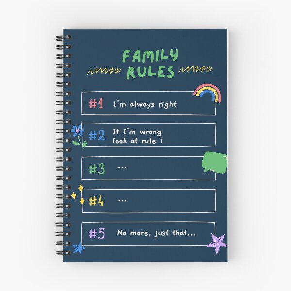 Item preview, Family rules designed and sold by Ella1901.