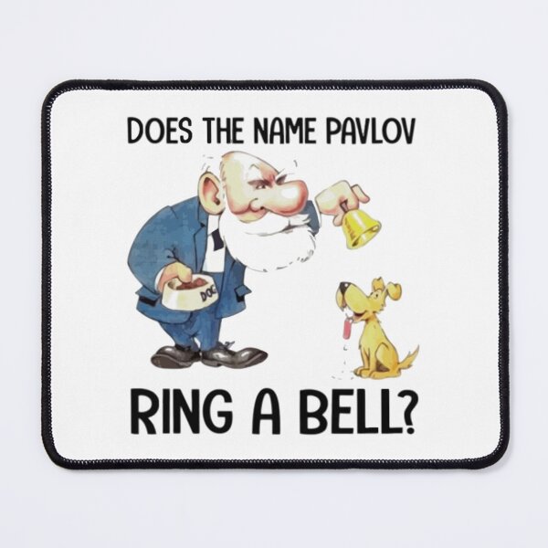 Item preview, does the name pavlov ring a bell         designed and sold by FeatherFamily.
