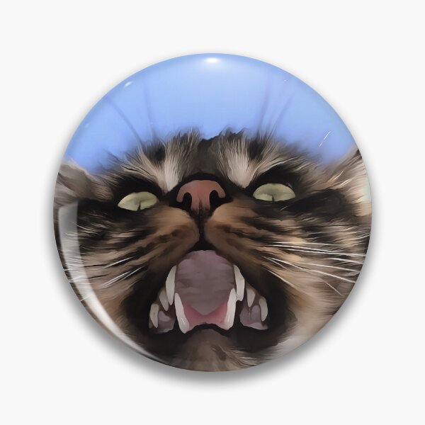 Item preview, Plaintive Meow Of A Tabby Cat Acrylic Painting designed and sold by taiche.