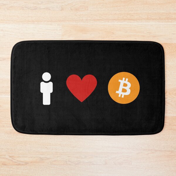 Item preview, Simply, I love Bitcoin! BTC maximalist, Black designed and sold by yashik.
