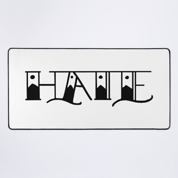 Item preview, Hate - Traditional tattoo typography designed and sold by 86Gaz.