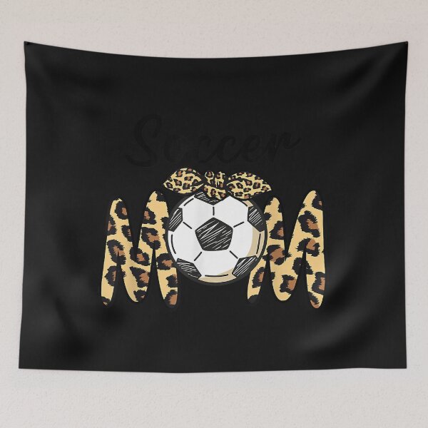 Item preview, Funny Soccer Mom Leopard print with a bow designed and sold by Mitzi12312.