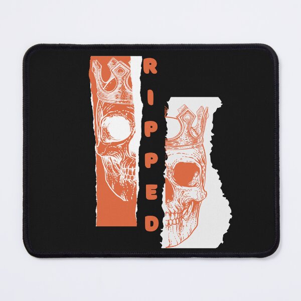 Item preview, Ripped face | Ripped skull death gothic skeleton bone | Ripped creepy love skull designed and sold by DrArtStudios.