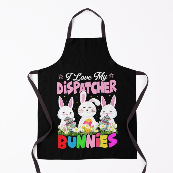 Item preview, I Love My Dispatcher Bunnies designed and sold by WildChildViolet.