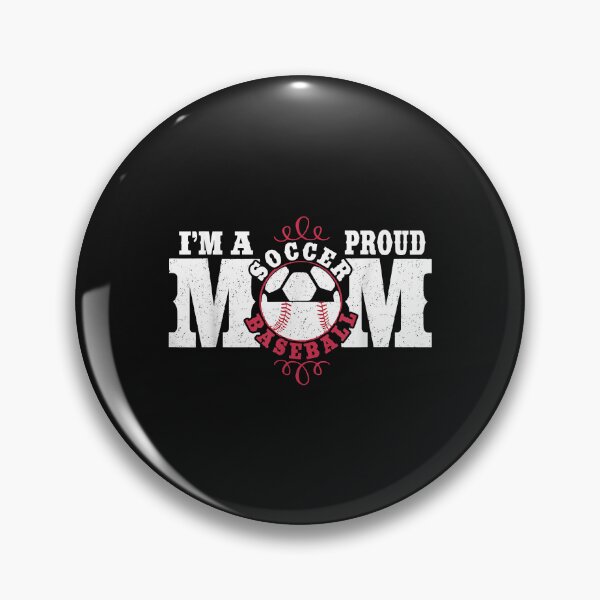 Item preview, I'm a Proud Soccer Baseball Mom - Combined Sports designed and sold by Mitzi12312.