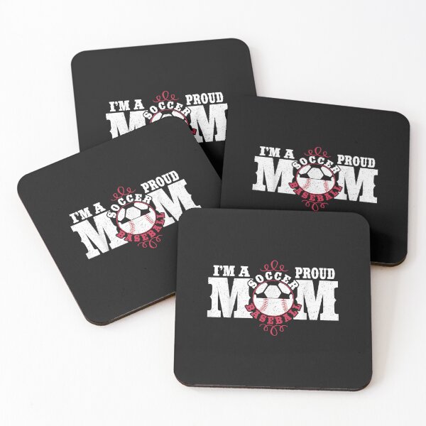 Item preview, I'm a Proud Soccer Baseball Mom - Combined Sports designed and sold by Mitzi12312.