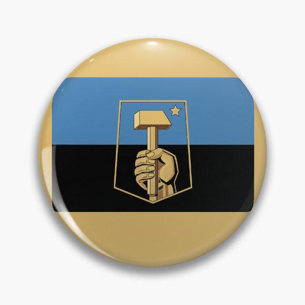 Item preview, Flag of Donetsk City, Ukraine designed and sold by Freihalt.