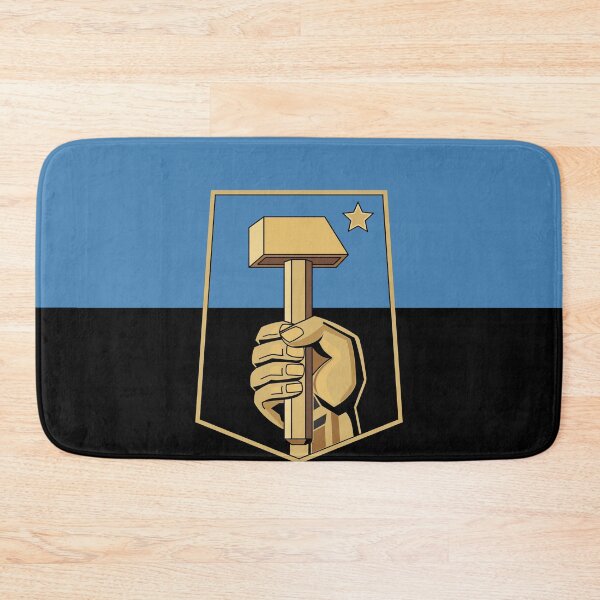 Item preview, Flag of Donetsk City, Ukraine designed and sold by Freihalt.