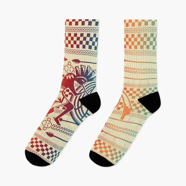 Item preview, Native American Kokopelli Musicans - Modern Sun Race 6 designed and sold by EDDArt.