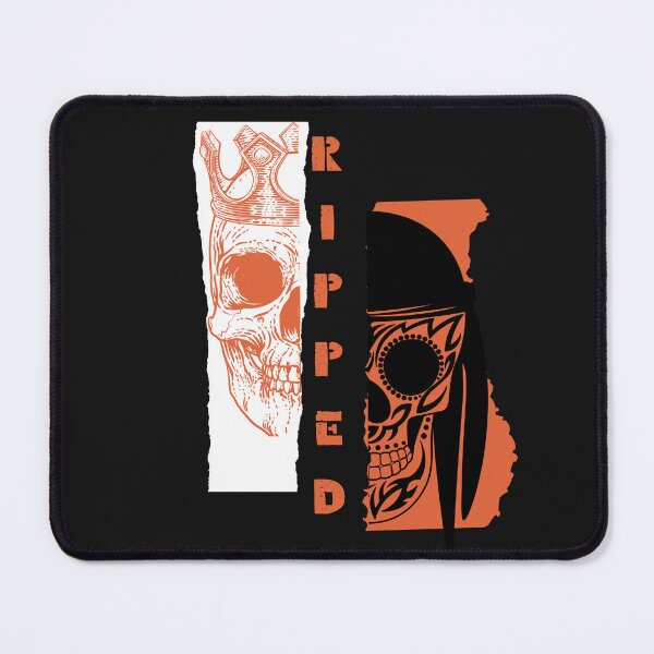 Item preview, Ripped skull death gothic skeleton bone | Ripped creepy love skull designed and sold by DrArtStudios.