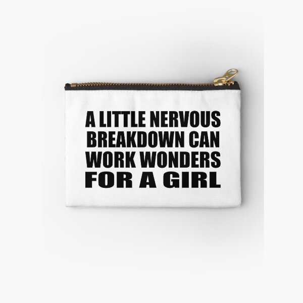 Item preview, a little nervous breakdown can work wonders for a girl designed and sold by Colorfulandfun.