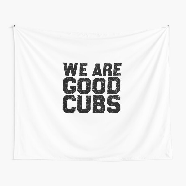 Play Ball! Cubs Baseball Mascot - Chicago Cubs - Tapestry