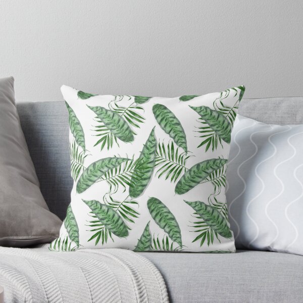 Item preview, Watercolor Exotic Leaves Pattern designed and sold by mariapirogova.