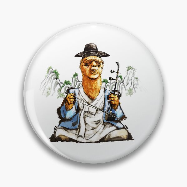 Item preview, Alpaca is playing Haegeum, a Korean musical instrument designed and sold by artredstar.