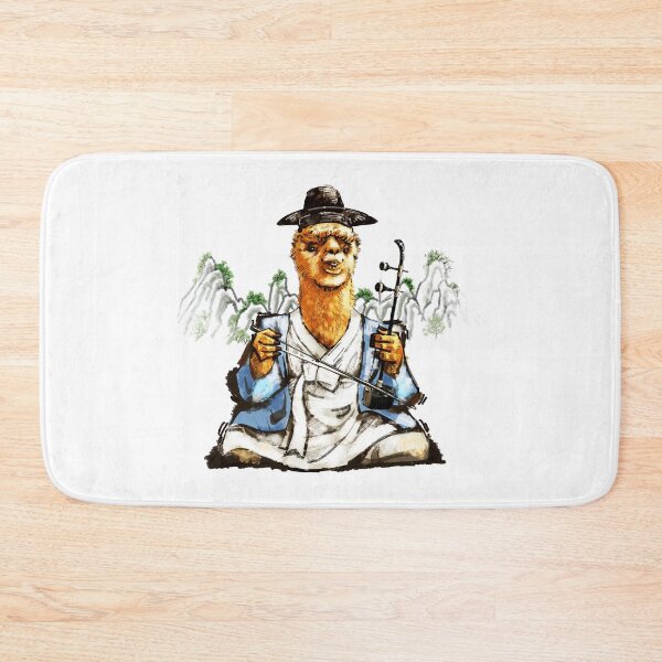 Item preview, Alpaca is playing Haegeum, a Korean musical instrument designed and sold by artredstar.