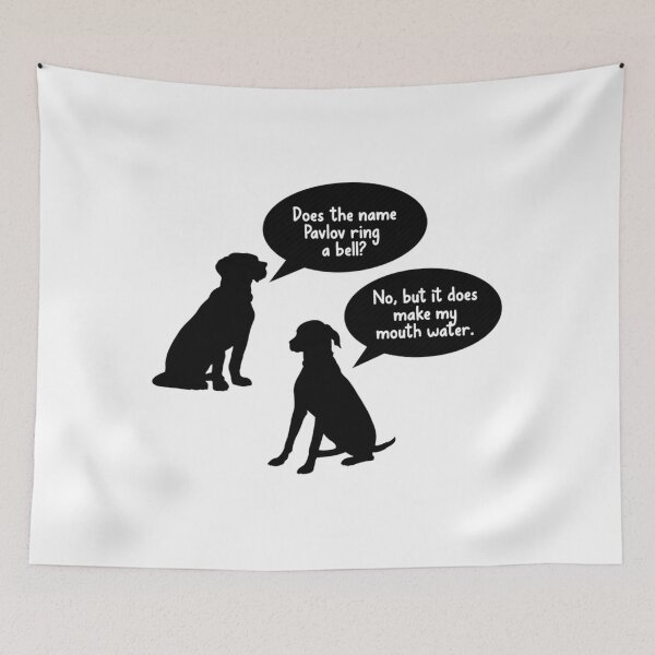 Item preview, Does The Name Pavlov Ring A Bell Funny Pavlov_s Dog    designed and sold by FeatherFamily.