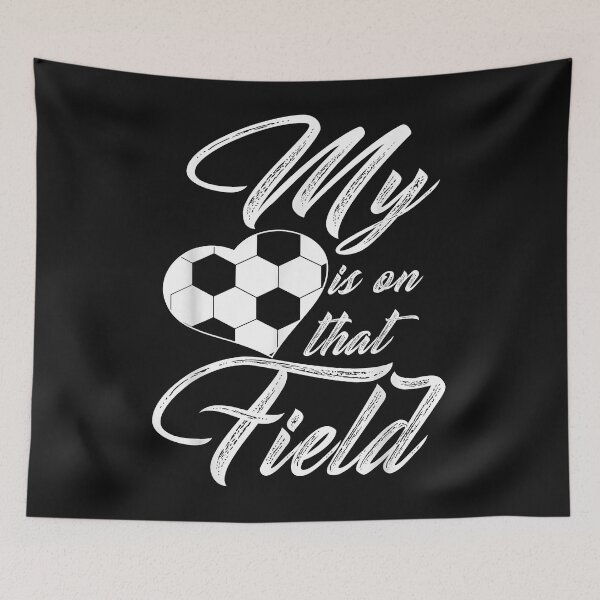 Item preview, My Heart Is On That Soccer Field Funny Shirt Men Women Kids designed and sold by Mitzi12312.