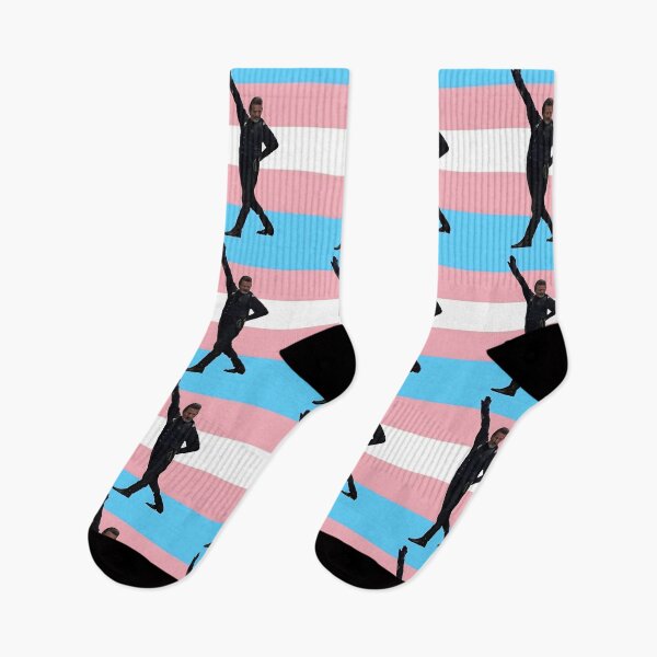 Item preview, Izzy Hands trans flag shirt designed and sold by TZGSArt.
