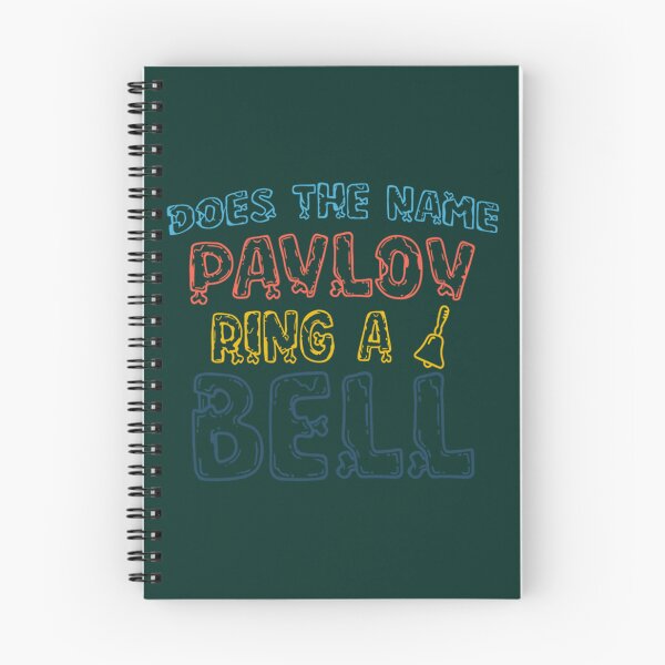 Item preview, does the name pavlov ring a bell funny psychologist pun     designed and sold by FeatherFamily.