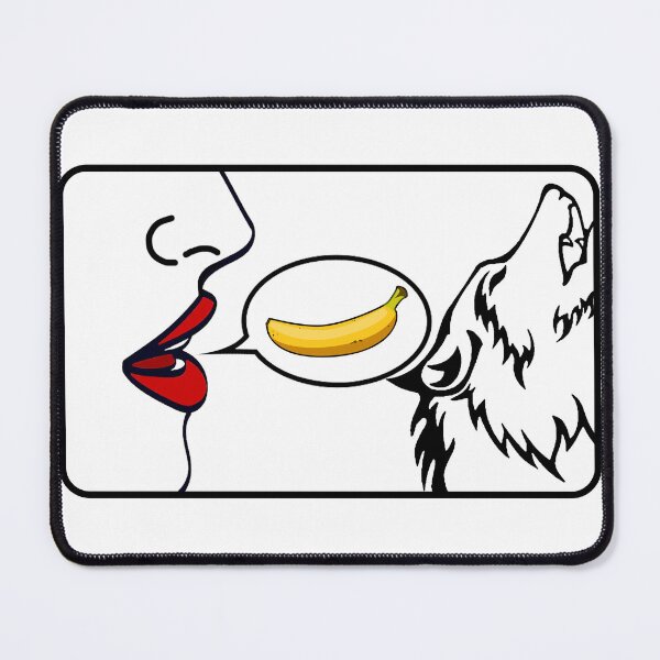Item preview, Eurovision 2022 Subwoolfer Give That Wolf a Banana Norway designed and sold by MooMoo Designs.