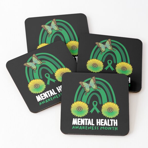 Item preview, Mental Health Awareness Fight The Stigma Sunflowers designed and sold by GravitiTees.